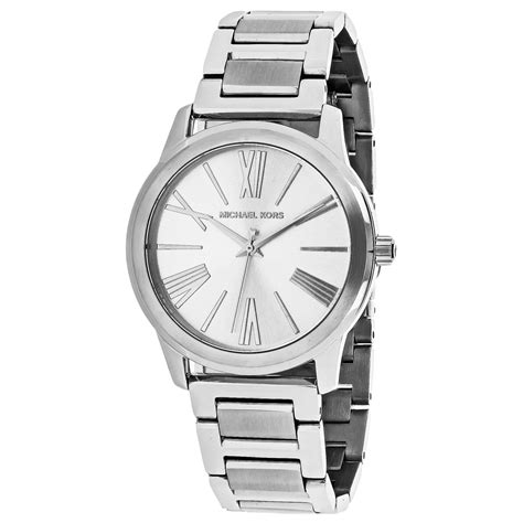 Michael Kors Hartman Silver Dial Stainless Steel Ladies